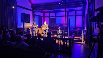 Wind that Shakes the Corn in the historic Dillinger Courtroom, first ever concert there!
