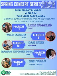 Palo Verde Park Porch Fest