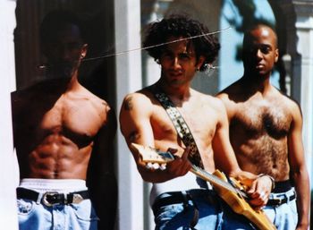 Nasser Samedy on Bass and Courtney Williams on Drums, circa 1998

