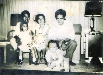 Tasi & baby Namu with parents & friends@CA
