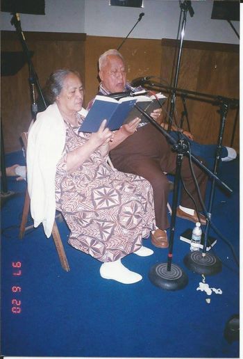 Tina & Tama @ SFO Recording Studio
