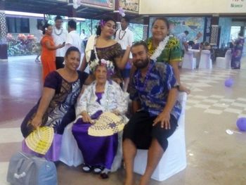 Tina Epenesa & family
