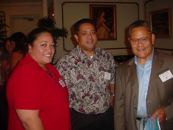 Rev. & Mrs Lee Tanuvasa; Rev. Dr. Mailo

