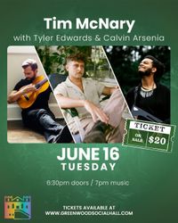 Tim McNary, Tyler Edwards, and Calvin Arsenia!