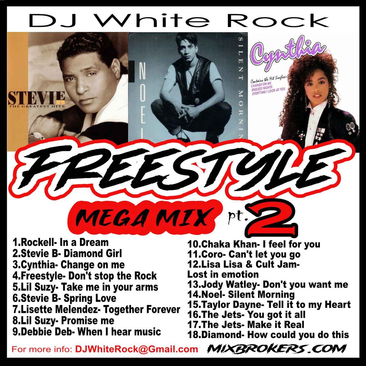 Freestyle Mega Mix Pt.2 - CD