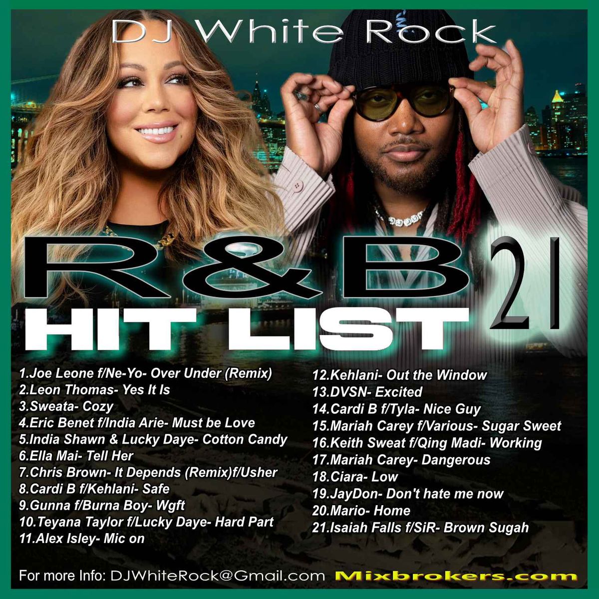 R&B Hit List Pt.21 - CD