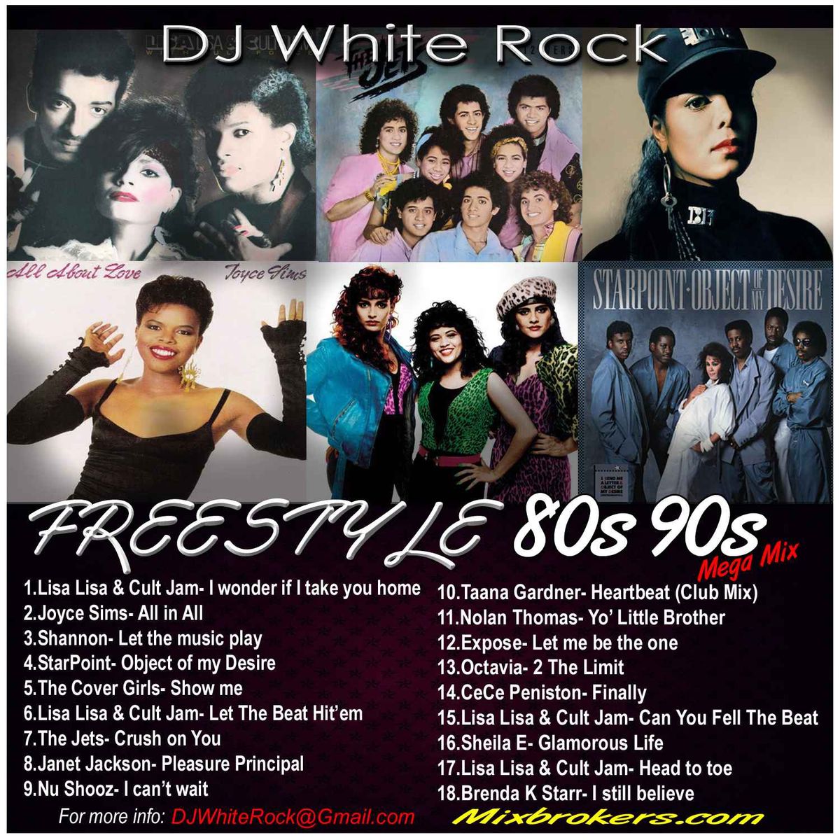 Freestyle Mega Mix Pt.1 - CD