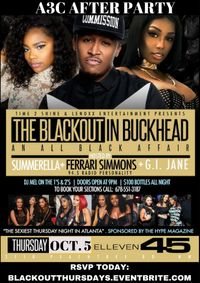 A3C WEEKEND CONCERT SERIES ELLEVEN45 AFTERPARTY