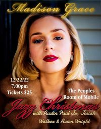 Jazz Christmas w/ Austin Paul Jr., Josiah Walker, & Avion Wright- SOLD OUT