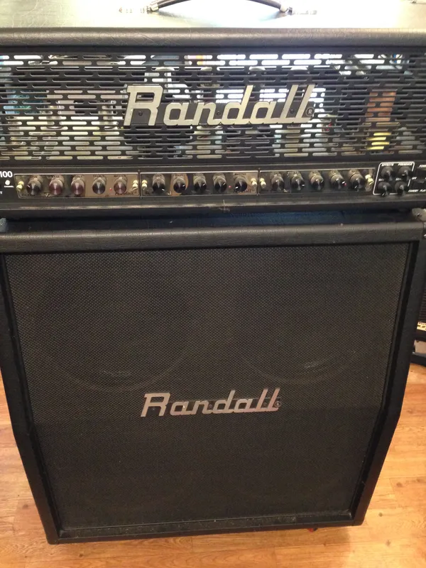 Randall Module Amp Early 2000s Randall USA RM100 MTS Tube Amp Head Including 3 x modules ...