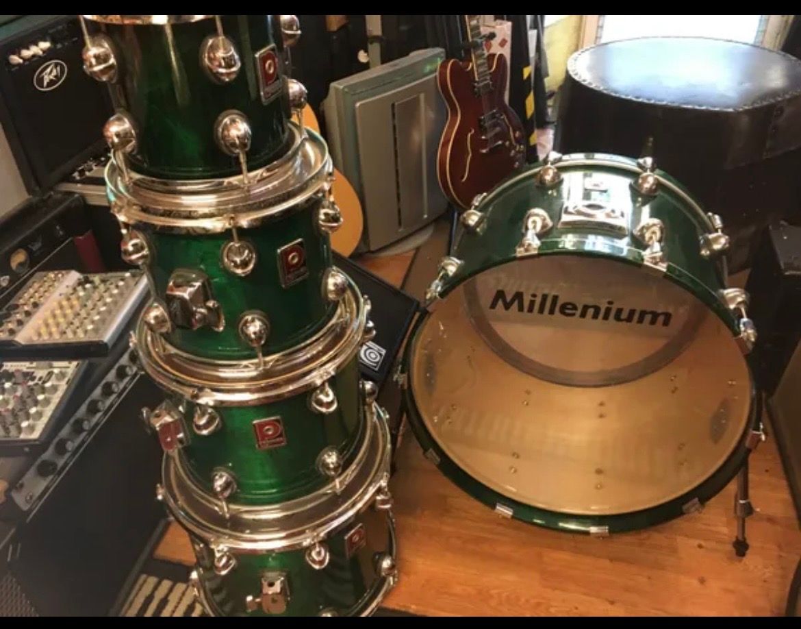 Premier Genista Terraverdi 5 drum shell pack - '90s - Birch - Vintage