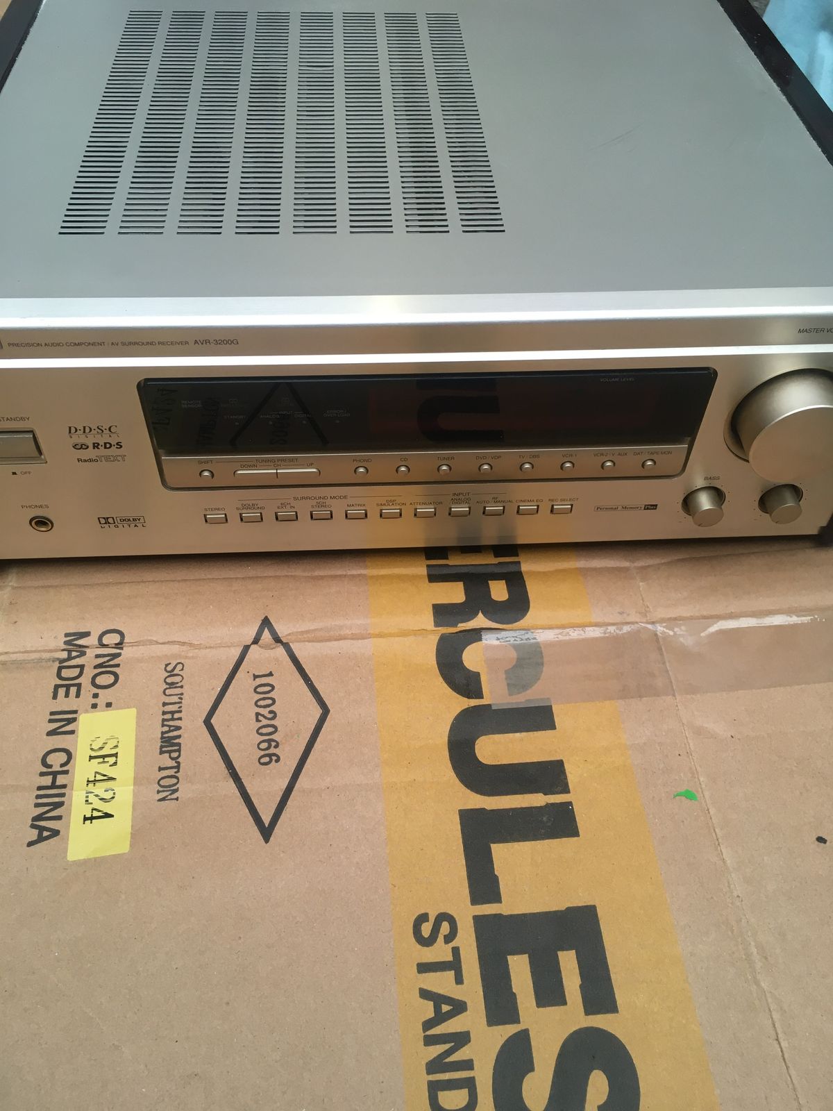 Denon surround receiver amp Prologic digital dolby system 5.1 home theater system 