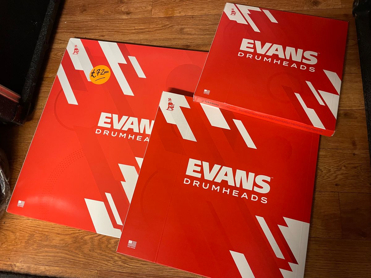 Evans EC2 Coated Standard Tom Pack 12, 13, 16'' Heads