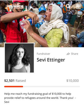 Sevi's Fundraising Efforts
