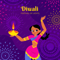 Divali dans en muziek programma