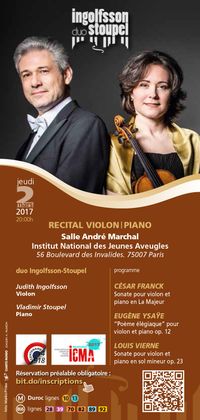 Recital: Duo Ingolfsson-Stoupel