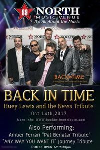 "Back in Time" A Huey Lewis and the News Tribute @ 89 North Music Venue