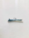 WHITE / BLUE SCALE MINIJIG TUBE BAIT