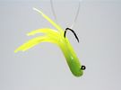 CHARTREUSE GLOW MINIJIG TUBE BAIT 