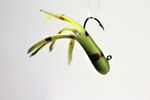 CHARTRUESE SMOKE MEALIE MINIJIG TUBE BAIT