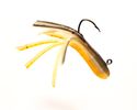 SMOKED ORANGE TRICOLOR MINIJIG TUBE BAIT