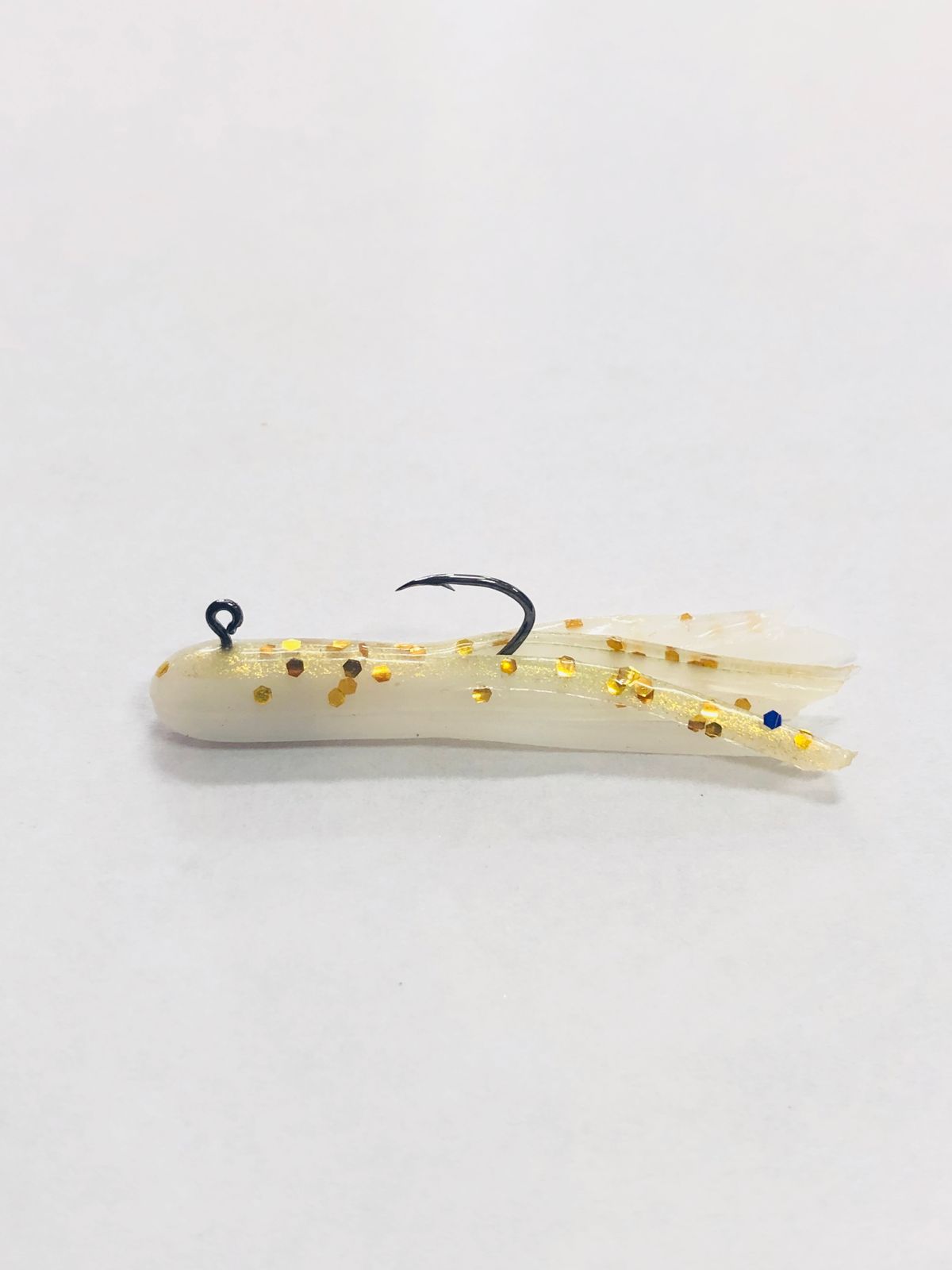 WHITE GOLD MINIJIG TUBE BAIT 