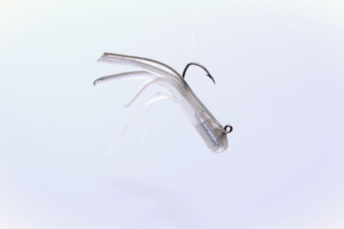 SMOKE PEARL CUSTOM MINIJIG TUBE BAIT