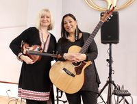 Kim Moberg and Heather Swanson