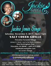 POSTPONED!!!!!....SALT CREEK GRILL-PRINCETON-NJ