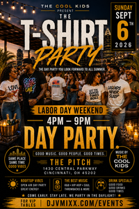 The T-Shirt Party 2026 Labor Day General Admission