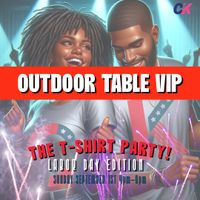 The T-Shirt Labor Day Edition Outside VIP Table