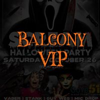 Scream - The Halloween Party! Balcony VIP
