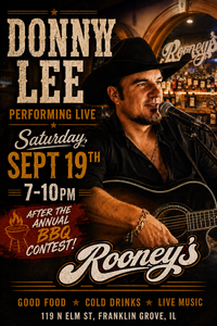 Donny Lee at Rooneys Bar 