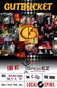 Gutbucket Live@Speak Ez Lounge in Grand Rapids MI