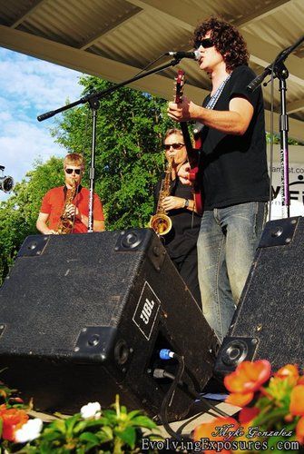 Free Music Fest 2011. With Brad Fergin and Jim Rosborough on the saxes.
