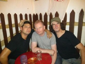 The New York Dave Kellan Trio with Eamon Ellams and Jesse Katz.
