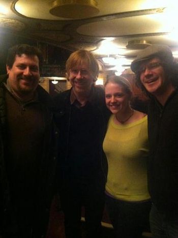 We recently met Tre Anastasio of PHISH at his broadway musical, "Hands on a Hardbody".
