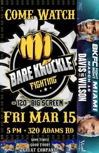 Bondslaves MC - Okanagan Club House Bare Knucle fighting