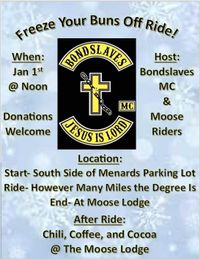 Freeze your buns off ride