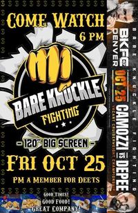 Bondslaves MC - Okanagan Club House Bare Knuckles