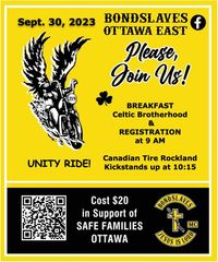  Bondslaves MC Ottawa East  at their Annual Fall Ride