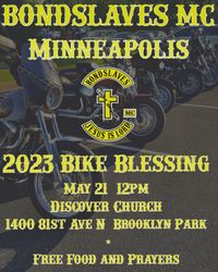BONDSLAVES MC Minneapolis 2023 Bike Blessing