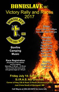 BONDSLAVE MC Victory Rally and Races 2017