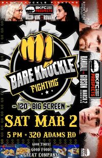 Bondslaves MC - Okanagan Club House Bare Knucle fighting