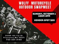 Wolff Motorcycle Outdoor Swap Meet BONDSLAVES MC