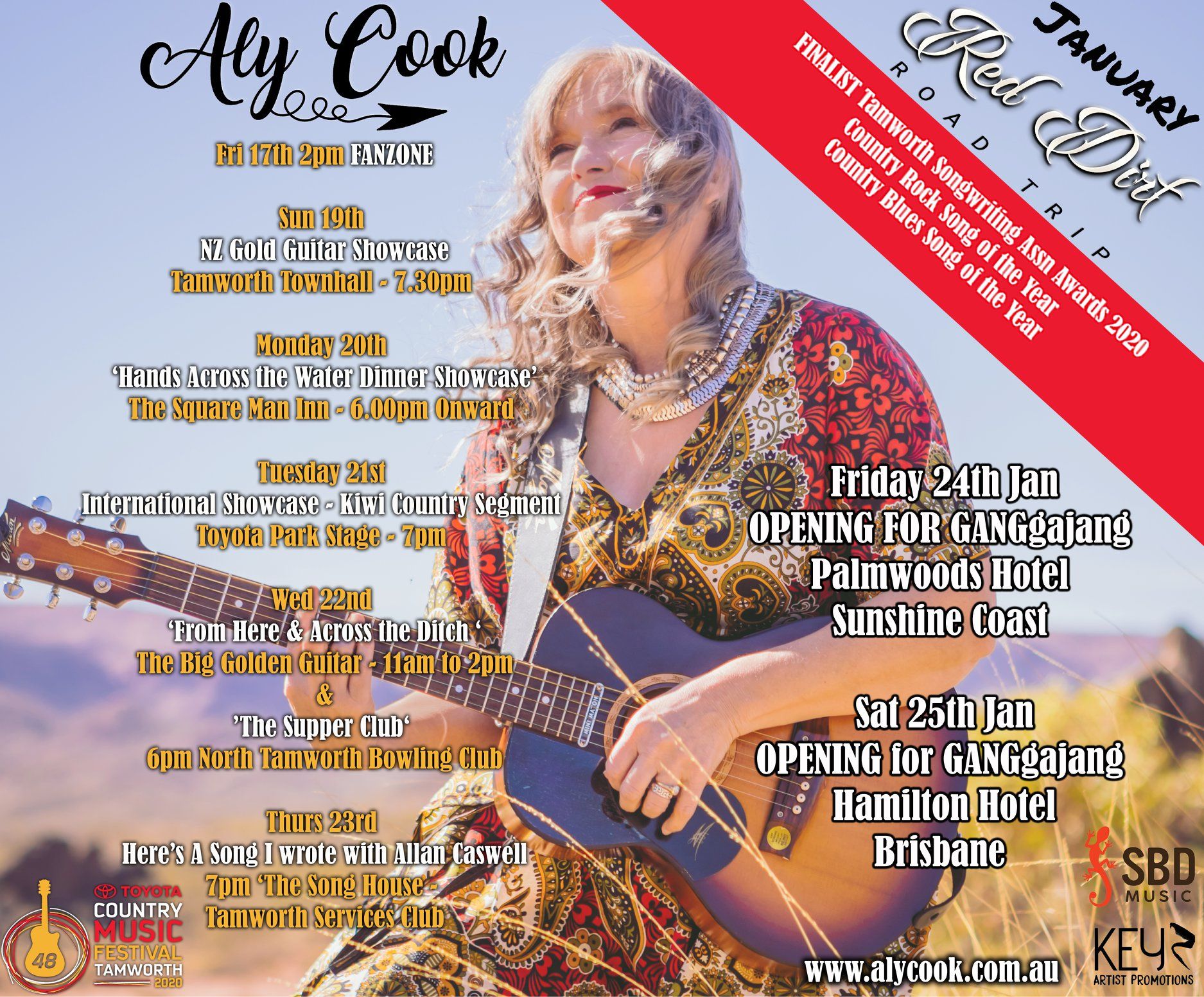 Aly Cook - Events