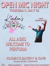 Kinden's Bakery & Cafe Open Mic Night