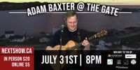 Adam Baxter live at the Gate