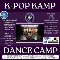 1st day of Dance Camp #4: K-Pop Kamp