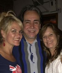 Christine Santelli , Heather Hardy and Brian Mitchel  Reunited !!